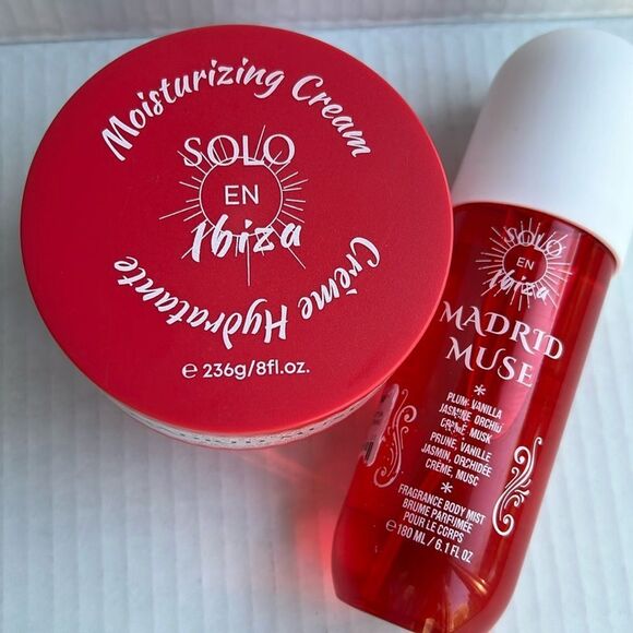 Moisturizing Cream and Body Oil Set - Red - Picture 8 of 12